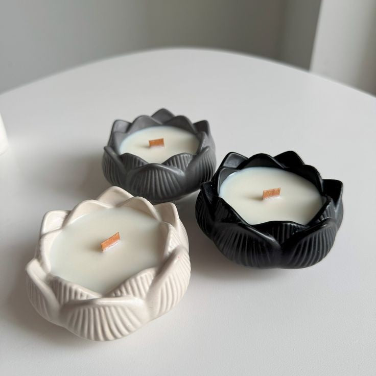 1pc Tulip Shape Handmade Candle With Amazing Fragrance Looking Gorgeous For Home Decor and Gifts